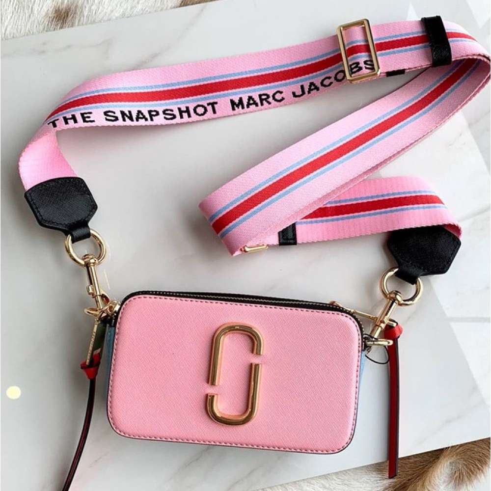 Marc Jacobs The Snapshot Bag in Tart Pink Multi